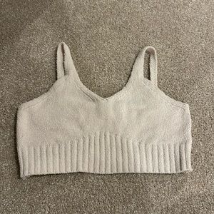 honeybum size small cozy cream color tank top